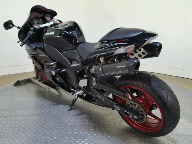 JKAZXCD117A029948 - 2007 KAWASAKI ZX1000 D BLACK photo 6