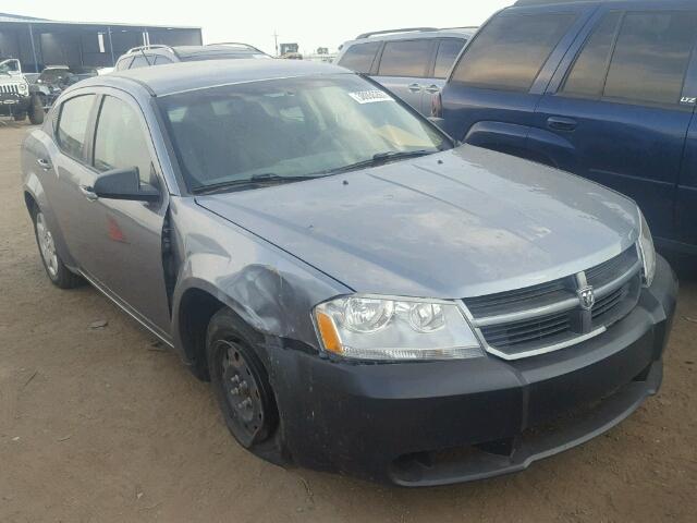 1B3LC46K08N112527 - 2008 DODGE AVENGER SE GRAY photo 1