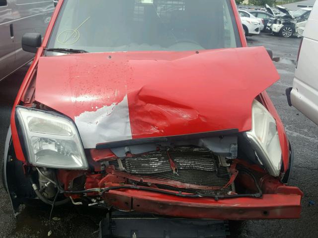 NM0LS7DN6AT023950 - 2010 FORD TRANSIT CO RED photo 9