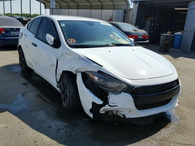 1C3CDFBB7FD211642 - 2015 DODGE DART SXT WHITE photo 1