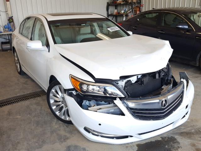 JH4KC1F92EC006348 - 2014 ACURA RLX ADVANC თეთრი ფოტო 1