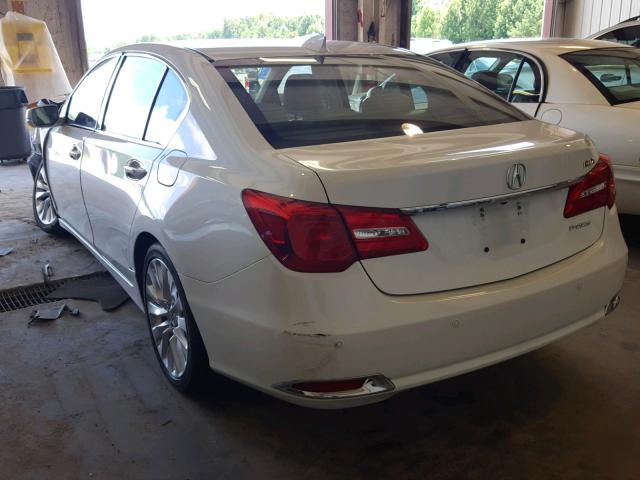 JH4KC1F92EC006348 - 2014 ACURA RLX ADVANC თეთრი ფოტო 3