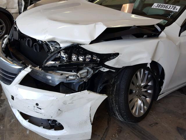 JH4KC1F92EC006348 - 2014 ACURA RLX ADVANC თეთრი ფოტო 9