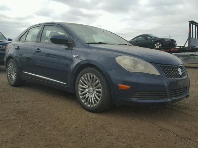 JS2RF9A34B6110395 - 2011 SUZUKI KIZASHI SE BLUE photo 1