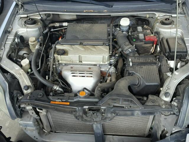 4A32B2FF7AE015851 - 2010 MITSUBISHI GALANT FE SILVER photo 7