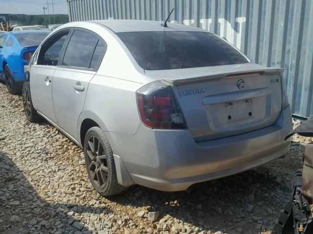 3N1BB6AP4AL621072 - 2010 NISSAN SENTRA SE- SILVER photo 3