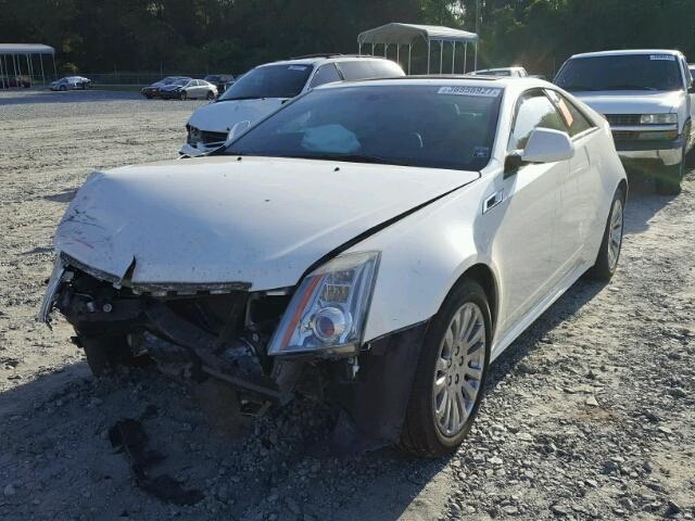 1G6DP1E33C0131713 - 2012 CADILLAC CTS PREMIU WHITE photo 2