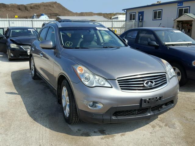 JNKAJ09E68M306574 - 2008 INFINITI EX35 BASE SILVER photo 1