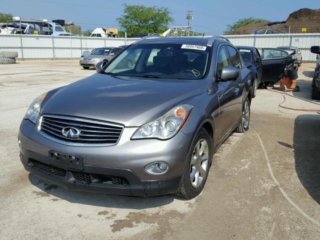 JNKAJ09E68M306574 - 2008 INFINITI EX35 BASE SILVER photo 2