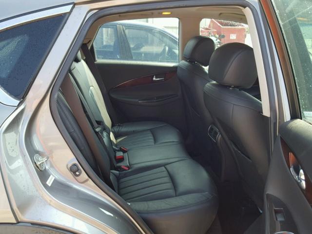 JNKAJ09E68M306574 - 2008 INFINITI EX35 BASE SILVER photo 6