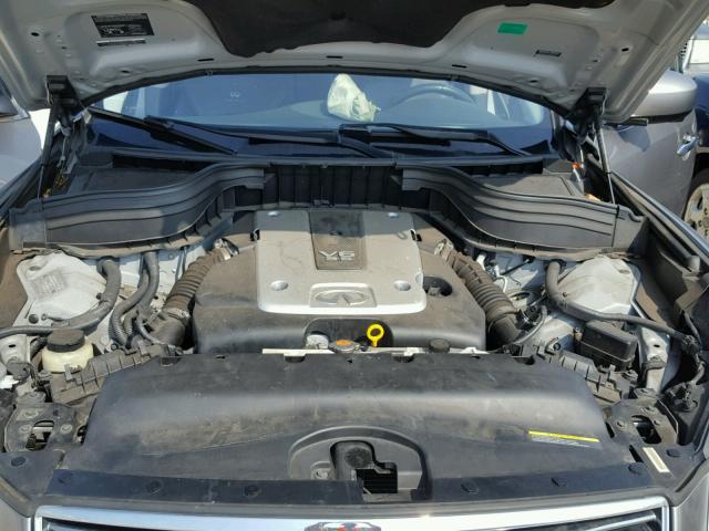 JNKAJ09E68M306574 - 2008 INFINITI EX35 BASE SILVER photo 7