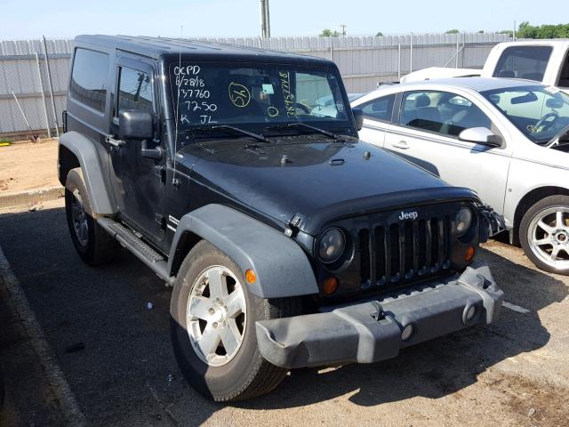 1C4AJWAG5DL557250 - 2013 JEEP WRANGLER S BLACK photo 1