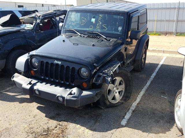 1C4AJWAG5DL557250 - 2013 JEEP WRANGLER S BLACK photo 2