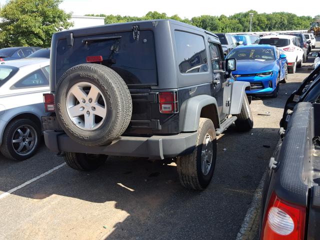 1C4AJWAG5DL557250 - 2013 JEEP WRANGLER S BLACK photo 4