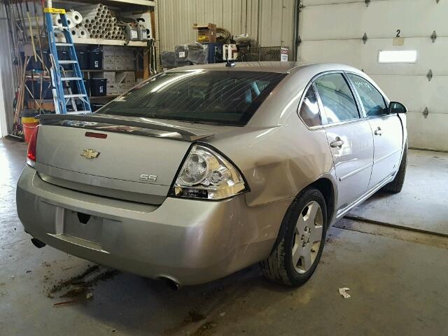 2G1WD58C469106629 - 2006 CHEVROLET IMPALA SUP 银色 照片 4