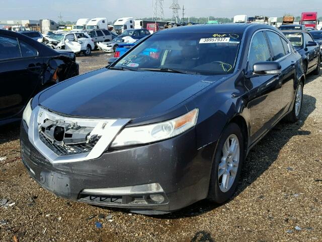 19UUA86539A014256 - 2009 ACURA TL GRAY photo 2