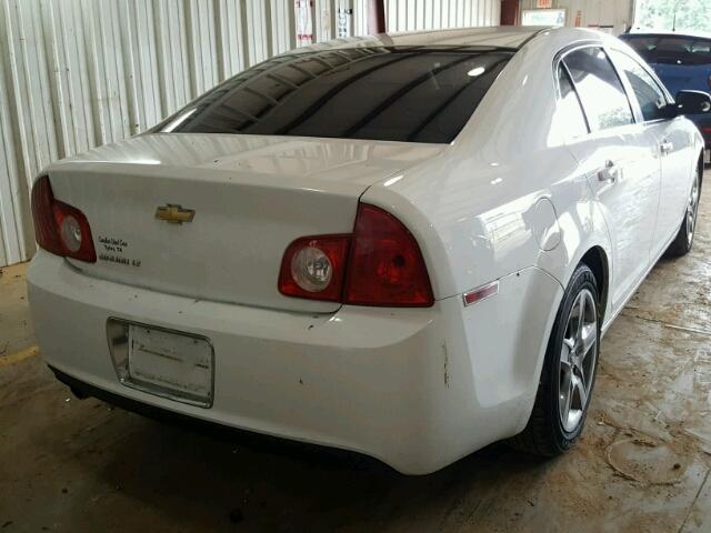 1G1ZC5EB7AF181966 - 2010 CHEVROLET MALIBU 1LT 白色 照片 4