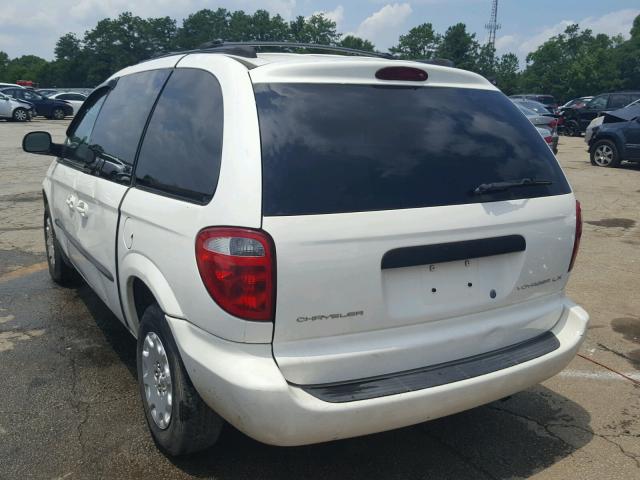 1C4GJ253X3B243026 - 2003 CHRYSLER VOYAGER WHITE photo 3