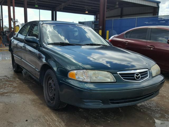 1YVGF22D1Y5158476 - 2000 MAZDA 626 ES GREEN photo 1