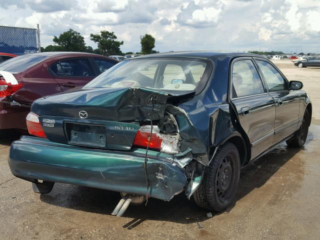 1YVGF22D1Y5158476 - 2000 MAZDA 626 ES GREEN photo 4