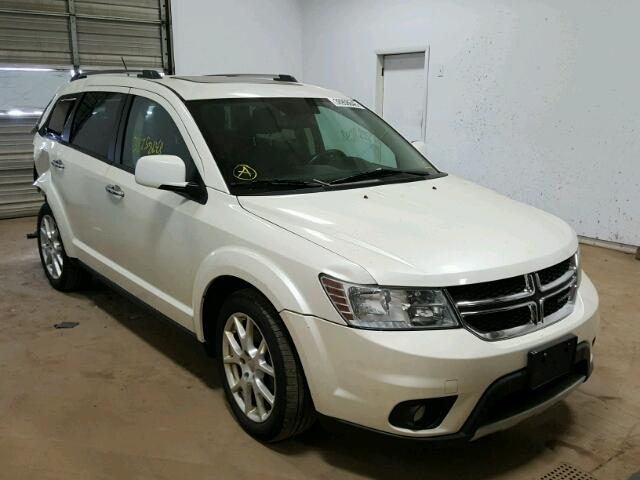 3C4PDDDG0DT521763 - 2013 DODGE JOURNEY CR WHITE photo 1