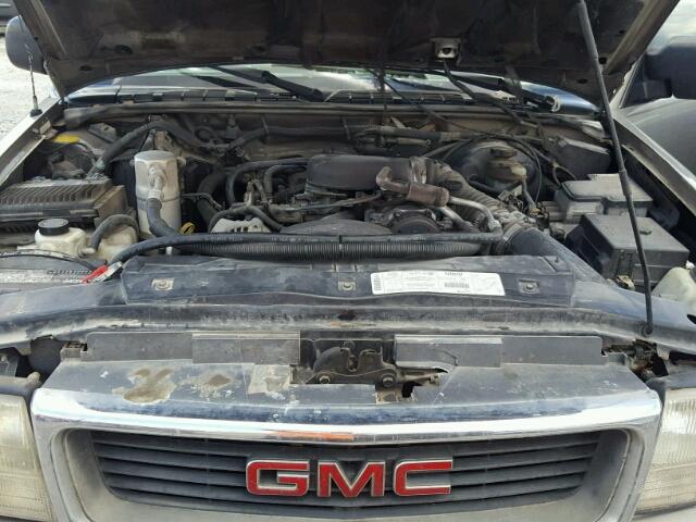 1GKCS13W4X2531881 - 1999 GMC JIMMY Світло-коричневий фото 7