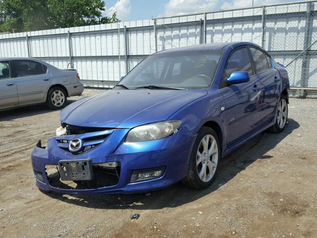 JM1BK323071610836 - 2007 MAZDA 3 S BLUE photo 2