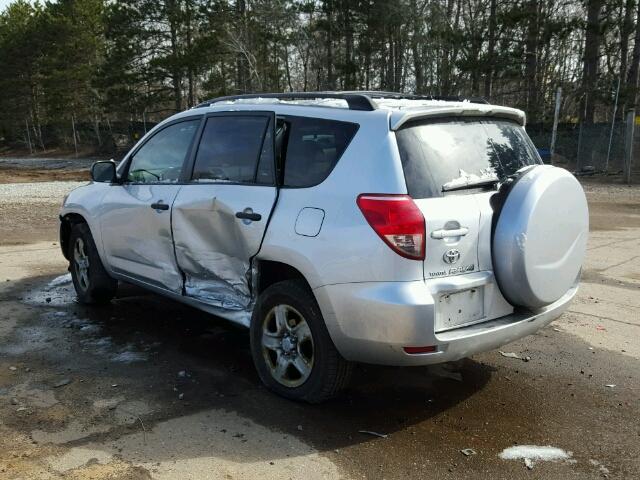 JTMBD35V165033233 - 2006 TOYOTA RAV4 SILVER photo 3