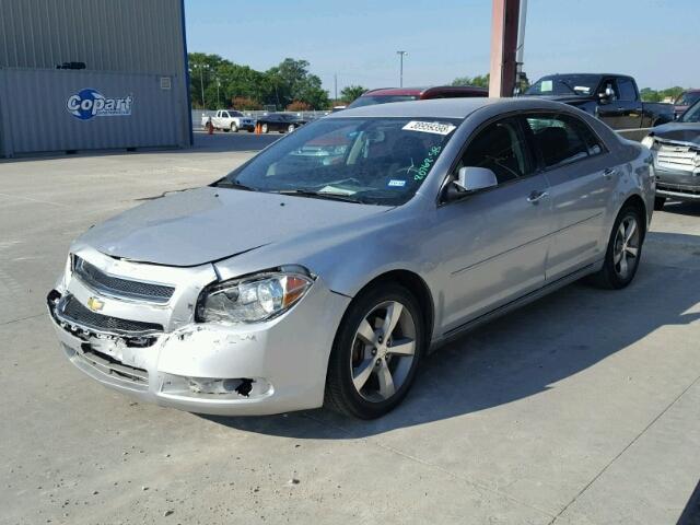 1G1ZC5E08CF358719 - 2012 CHEVROLET MALIBU 1LT 银色 照片 2