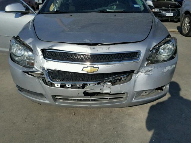 1G1ZC5E08CF358719 - 2012 CHEVROLET MALIBU 1LT 银色 照片 9