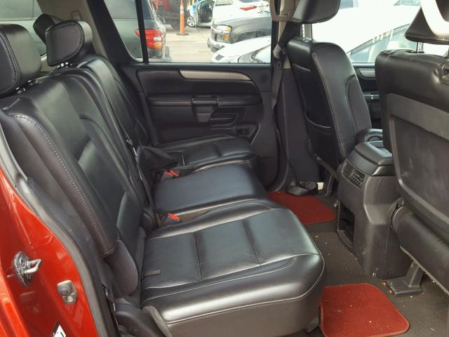 5N1BA08C28N624123 - 2008 NISSAN ARMADA SE RED photo 6