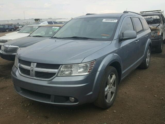 3D4PH5FV6AT156008 - 2010 DODGE JOURNEY GRAY photo 2