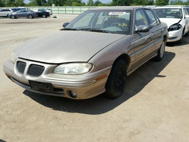 1G2NE52T1VC775011 - 1997 PONTIAC GRAND AM S Bej foto 2