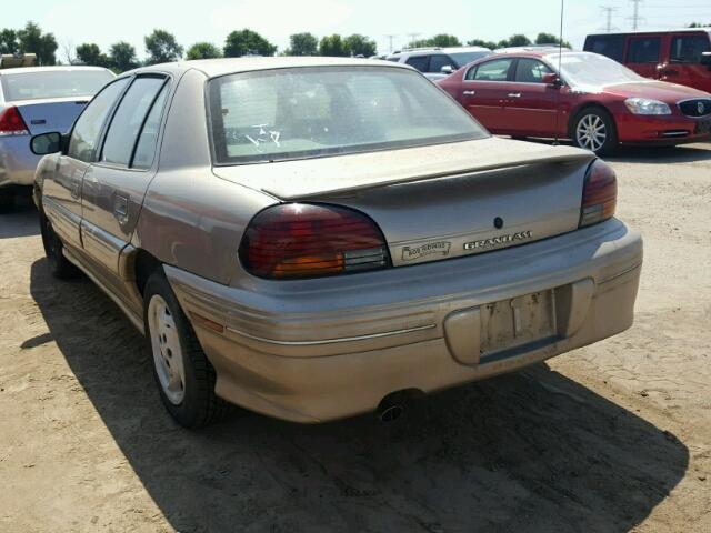 1G2NE52T1VC775011 - 1997 PONTIAC GRAND AM S Bej foto 3
