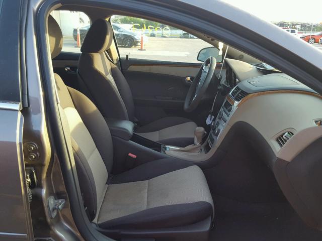 1G1ZC5E09CF220655 - 2012 CHEVROLET MALIBU 1LT CHARCOAL photo 5