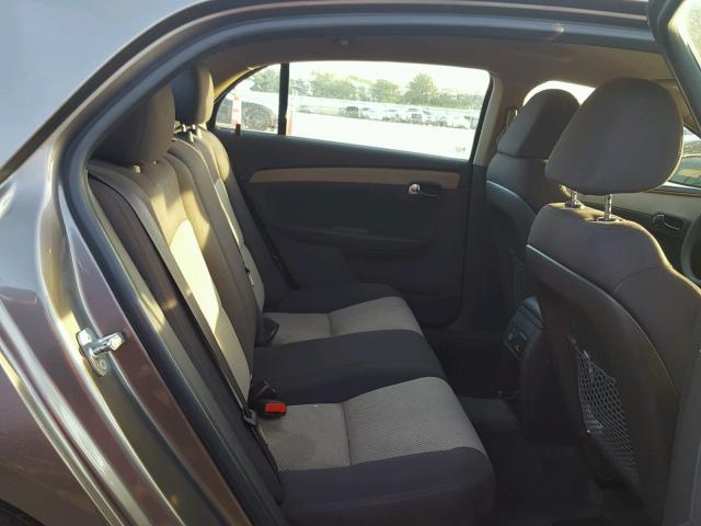 1G1ZC5E09CF220655 - 2012 CHEVROLET MALIBU 1LT CHARCOAL photo 6