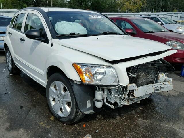 1B3HB48B67D149866 - 2007 DODGE CALIBER SX WHITE photo 1