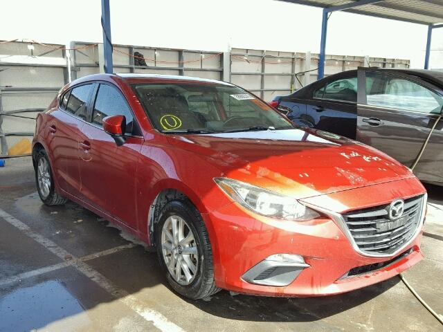 JM1BM1M78E1103453 - 2014 MAZDA 3 GRAND TO RED photo 1