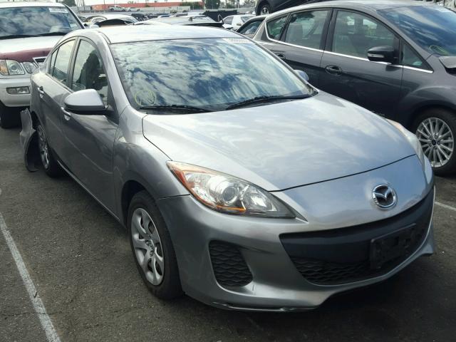 JM1BL1UGXC1526518 - 2012 MAZDA 3 I GRAY photo 1