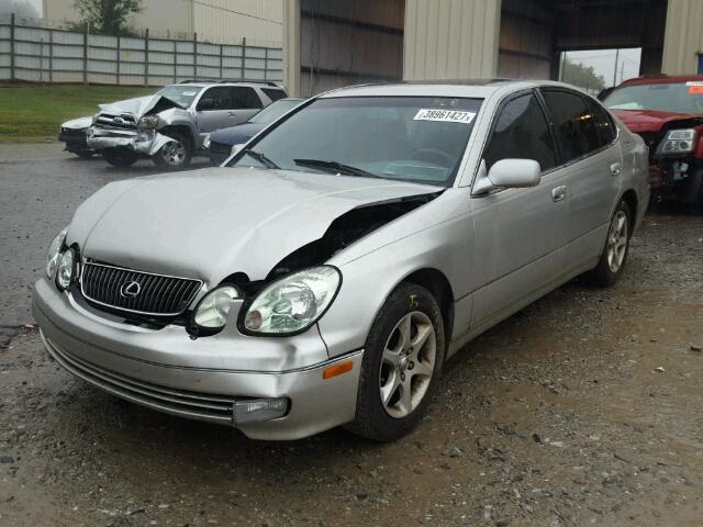 JT8BD69S420152336 - 2002 LEXUS GS 300 SILVER photo 2