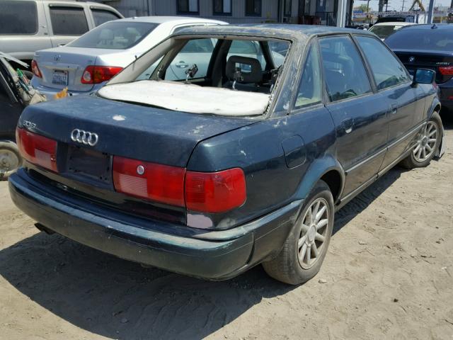 WAUBK88C0RA060669 - 1994 AUDI 90 S GREEN photo 4