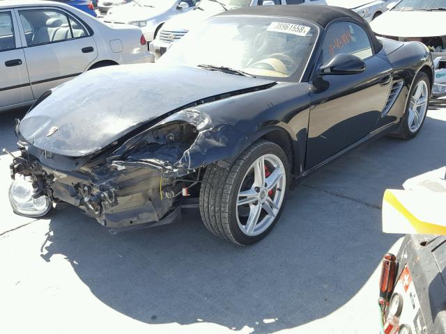 WP0CB2A87BS730082 - 2011 PORSCHE BOXSTER S BLACK photo 2