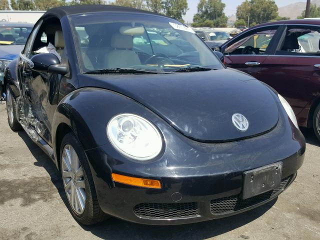 3VWRG31Y28M417831 - 2008 VOLKSWAGEN NEW BEETLE შავი ფოტო 1