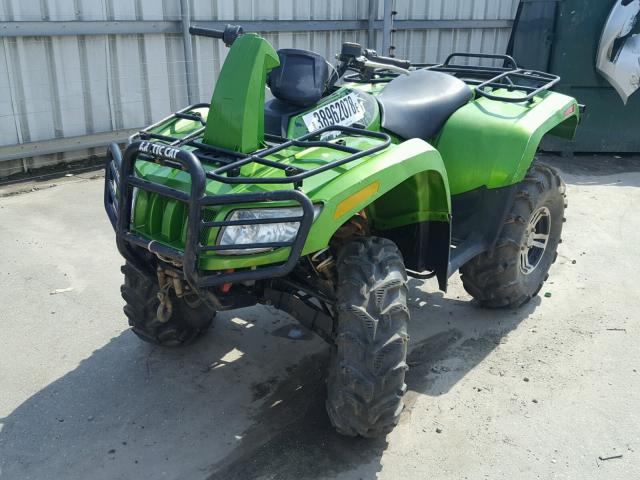 4UF09ATVX9T214114 - 2009 ARCTIC CAT ATV GREEN photo 2