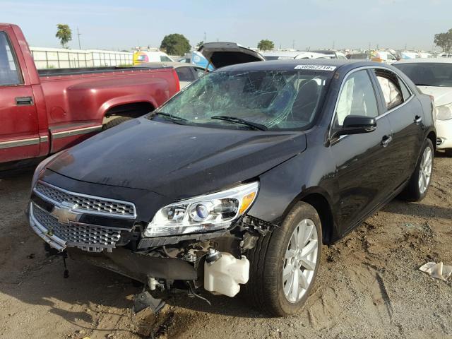 1G11H5SAXDU123585 - 2013 CHEVROLET MALIBU LTZ 黑色 照片 2