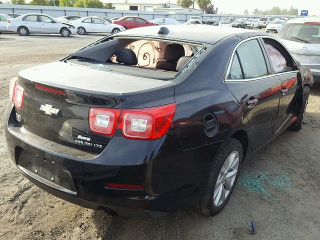 1G11H5SAXDU123585 - 2013 CHEVROLET MALIBU LTZ 黑色 照片 4