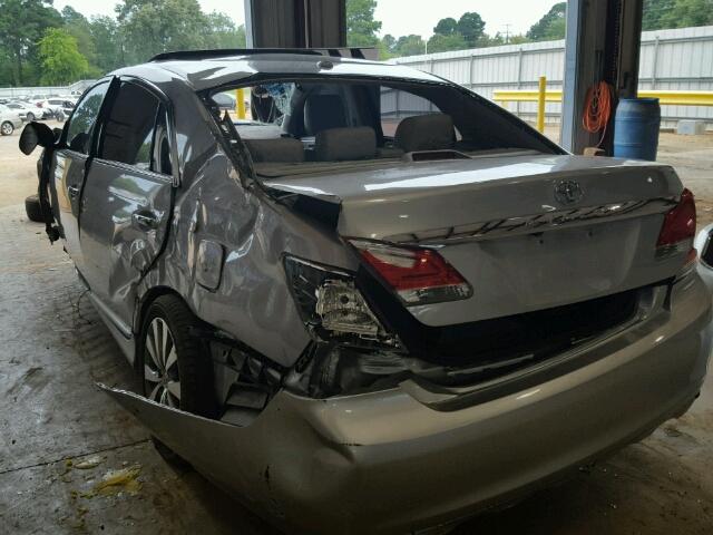 4T1BK3DB6BU403391 - 2011 TOYOTA AVALON BAS SILVER photo 9