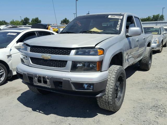 1GCHTCFE4C8103734 - 2012 CHEVROLET COLORADO L SILVER photo 2