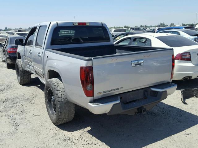 1GCHTCFE4C8103734 - 2012 CHEVROLET COLORADO L SILVER photo 3