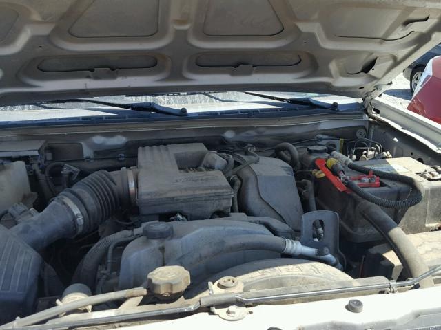 1GCHTCFE4C8103734 - 2012 CHEVROLET COLORADO L SILVER photo 7